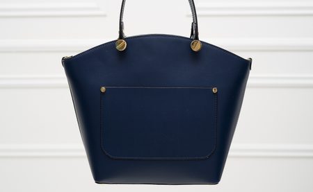 Bolso de cuero de mano para mujer Glamorous by GLAM - Azul -