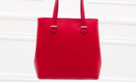 Real leather shoulder bag Glamorous by GLAM - Red -