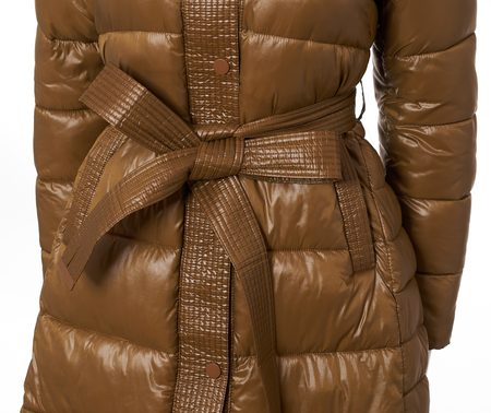 Chaqueta de invierno para mujer Due Linee - Marrón -