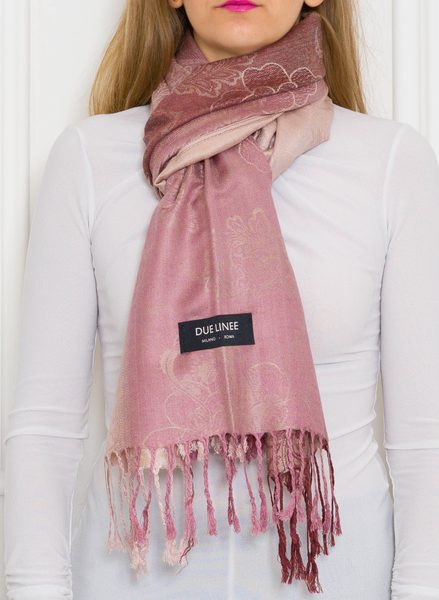 Women's scarf Due Linee - Violet -