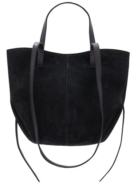 Real leather shoulder bag Glamorous by GLAM - Black -