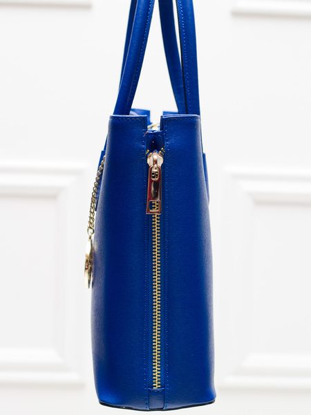 Bolso de hombro de cuero para mujer Glamorous by GLAM - Azul -