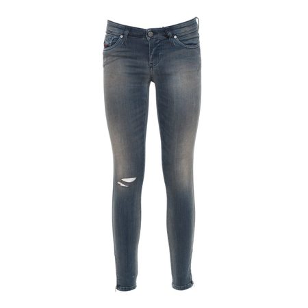 Dámské denim Diesel jeany Skinzee-low-zip super slim L32 -