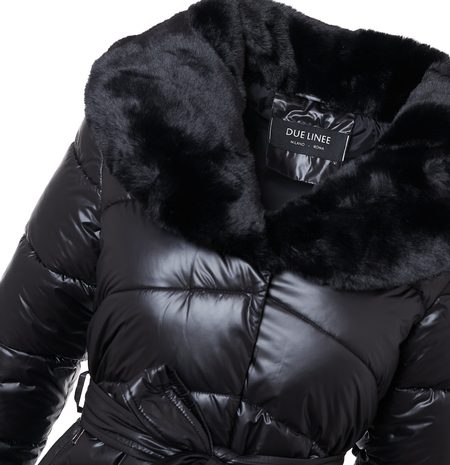 Winter jacket Due Linee - Black -