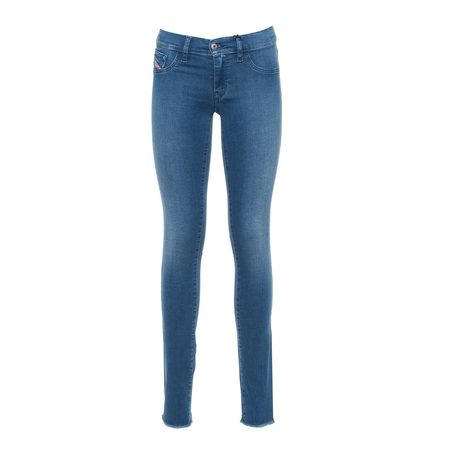 Jeansy dla kobiet DIESEL - niebieski -