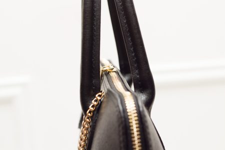 Bolso de cuero de mano para mujer Glamorous by GLAM - Negro -