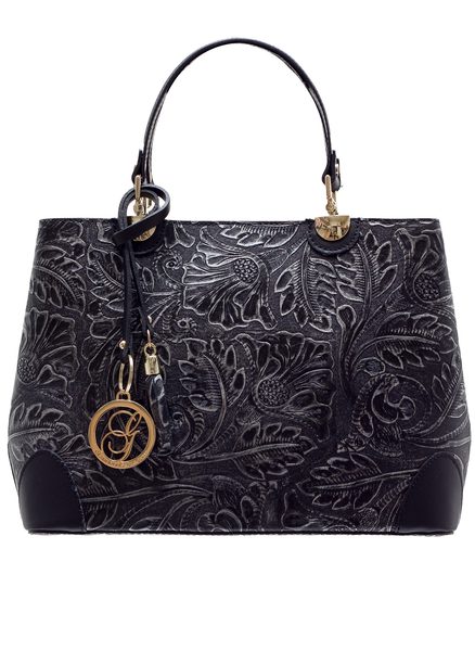 Borsa a mano da donna in pelle Glamorous by GLAM - Nero -