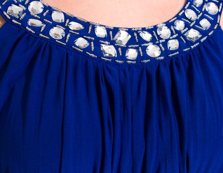 Maxi dress Due Linee - Blue -