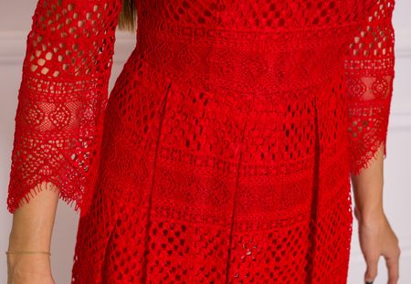 Lace dress TWINSET - Red -