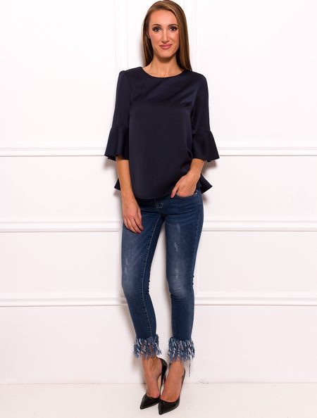 Jeans donna - Blu -