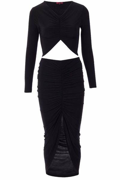 Vestido de fiesta para mujer - Negro -