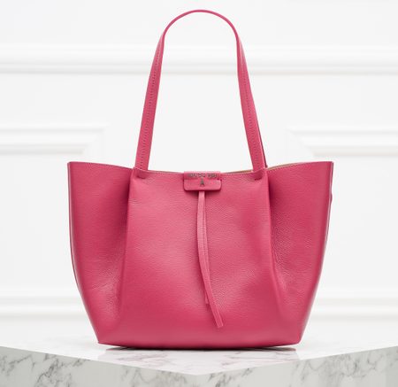 Borsa a spalla da donna in pelle PATRIZIA PEPE - Rosa -