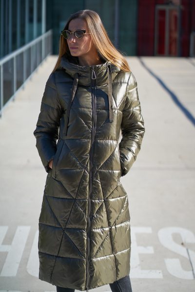 Chaqueta de invierno para mujer Due Linee - Gris -