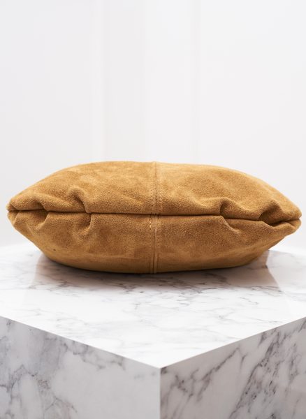 Dámská semišová kabelka marrone -