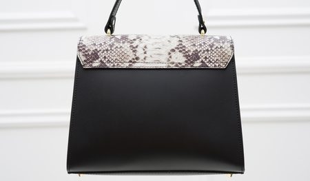 Borsa a mano da donna in pelle Glamorous by GLAM - Nero -