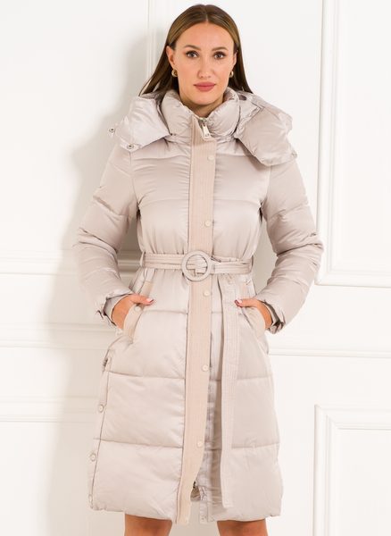 Női téli kabát Due Linee - Szürke -