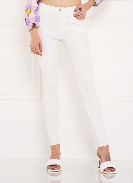 Jeans donna - Bianco -