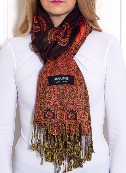 Women's scarf Due Linee - -