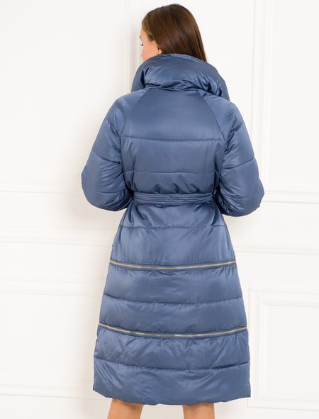 Giacca invernale donna Due Linee - Blu -