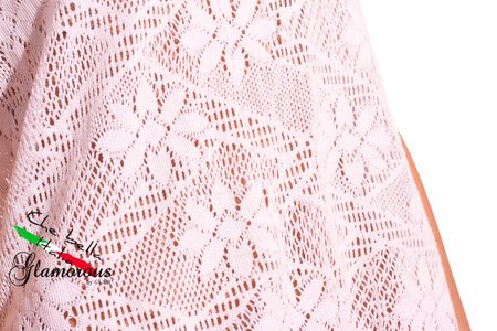 Krajkové tričko bílá -