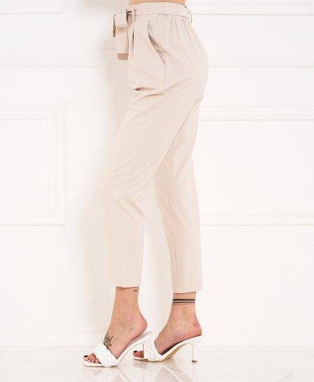 Women's trousers CIUSA SEMPLICE - Beige -