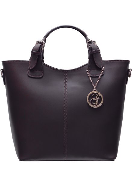 Borsa a mano da donna in pelle Glamorous by GLAM - Marrone -