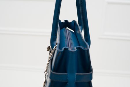 Borsa a spalla da donna in pelle Glamorous by GLAM - Blu -