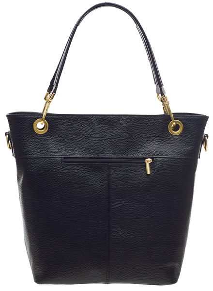 Real leather shoulder bag Glamorous by GLAM - Black -