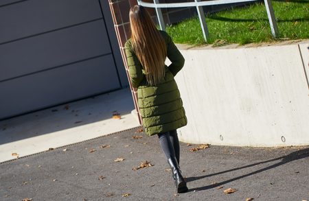 Chaqueta de invierno para mujer Due Linee - Gris -