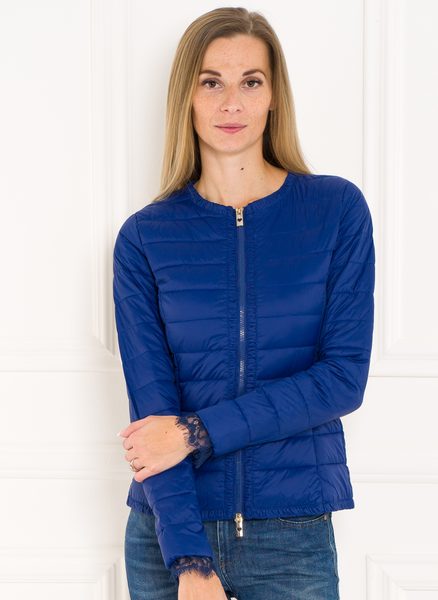 Women's winter jacket TWINSET - Dark blue -
