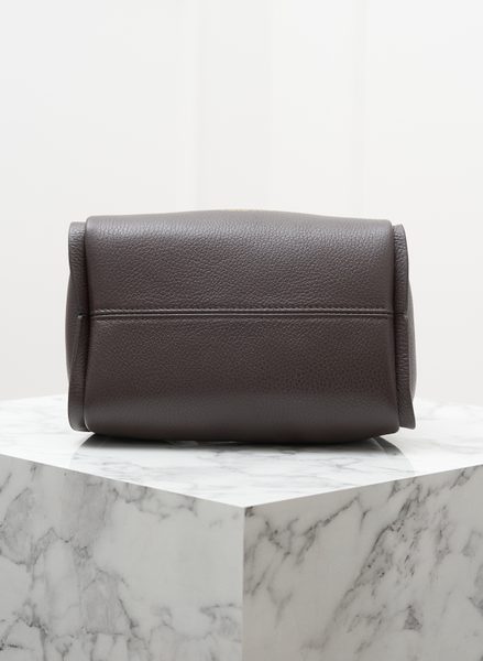 Real leather handbag Glamorous by GLAM - Brown -