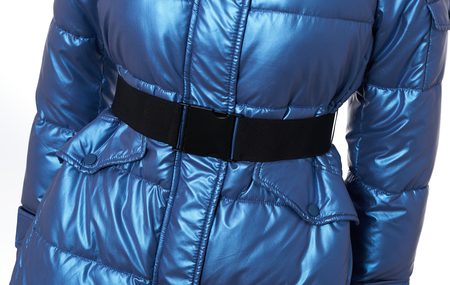 Női téli kabát Due Linee - Kék -