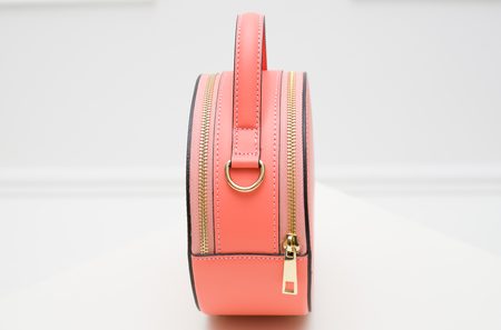 Bolso de cuero crossbody para mujer Glamorous by GLAM - Naranja -