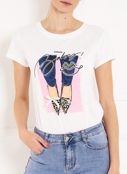 Women's T-shirt CIUSA SEMPLICE - Pink -