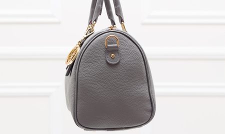 Bolso de cuero de mano para mujer Glamorous by GLAM - Gris -