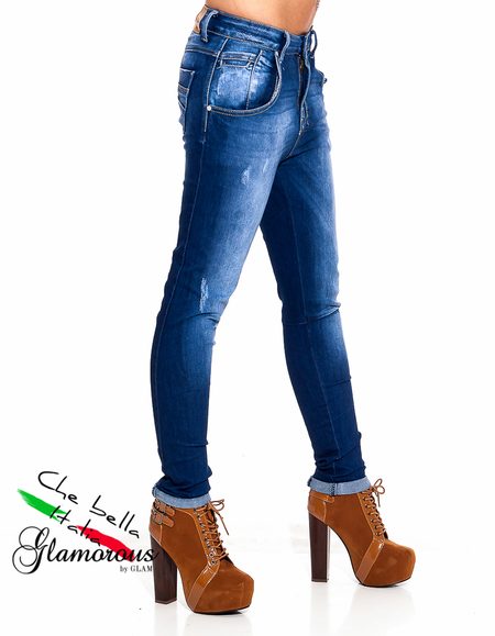 Women's jeans LOVE DENIM - Blue -