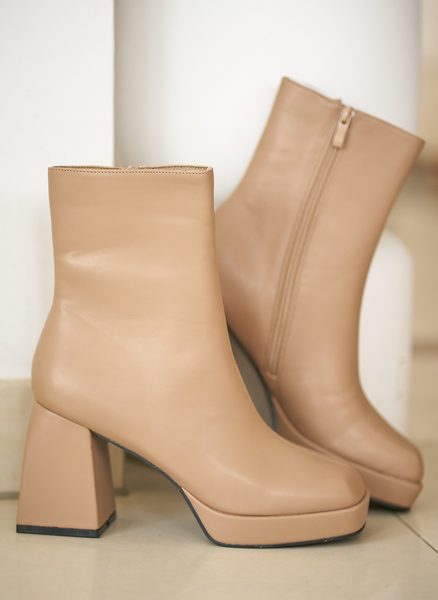 Boots GLAM&GLAMADISE - Beige -