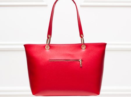 Borsa a spalla da donna in pelle Glamorous by GLAM - Rosso -