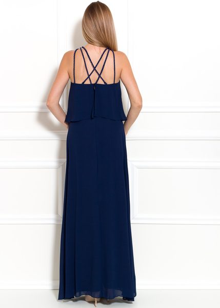 Maxi dress Due Linee - Dark blue -