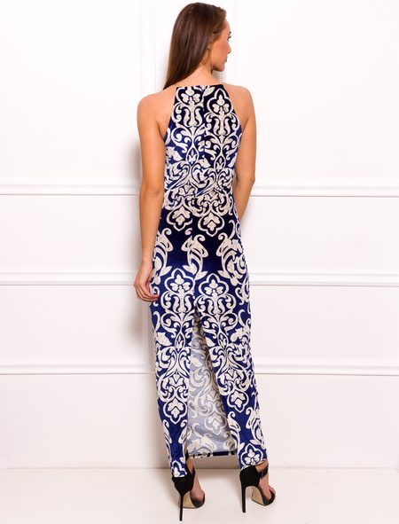 Maxi dress Due Linee - Blue -