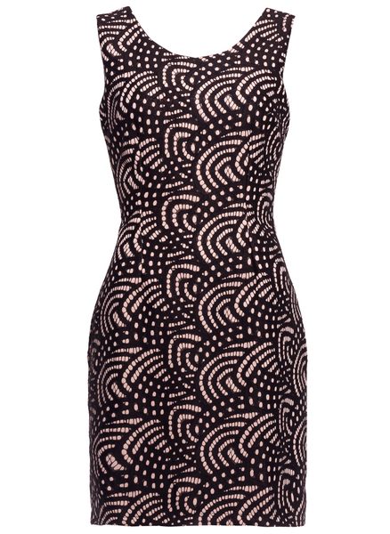 Rochie damă casual Due Linee - Neagră -