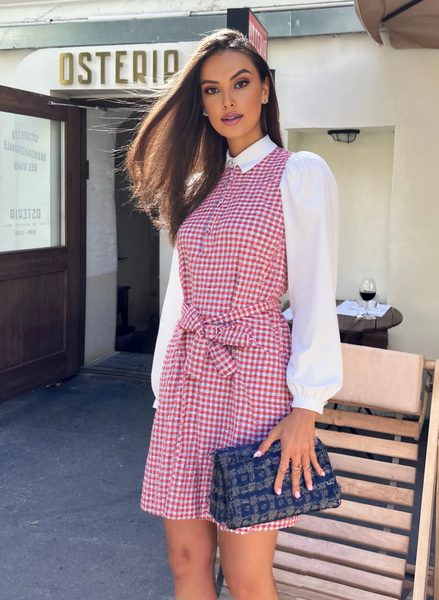 Italian dress Glamorous by Glam - Red -