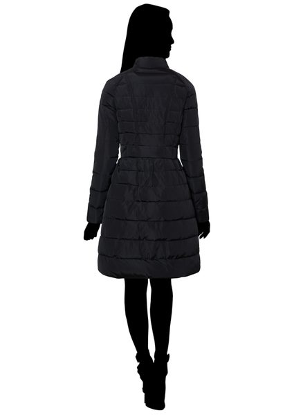 Női téli kabát Due Linee - Fekete -