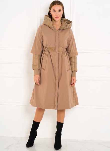 Dámská exkluzivní bunda béžová -