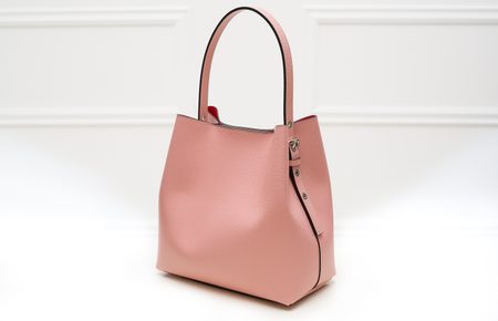 Real leather shoulder bag Glamorous by GLAM - Pink -