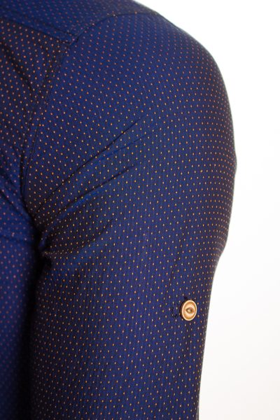 Camisa de hombre - Azul oscuro -