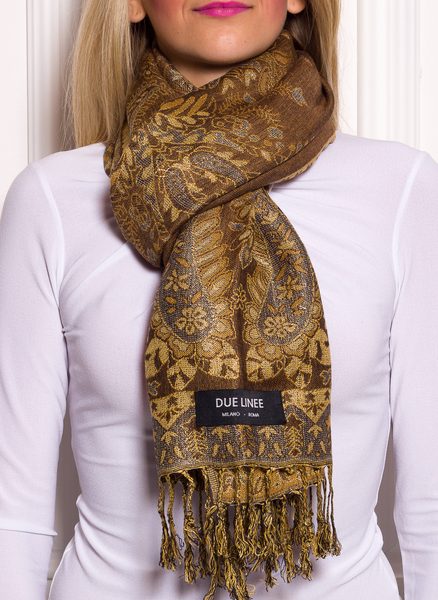 Women's scarf Due Linee - -