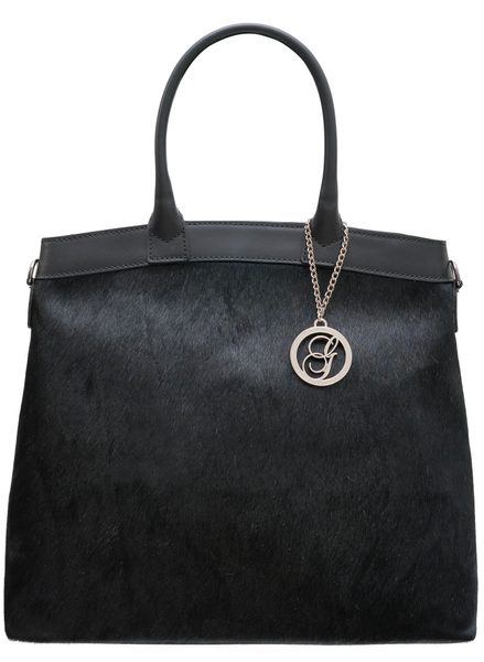 Borsa a mano da donna in pelle Glamorous by GLAM - Nero -