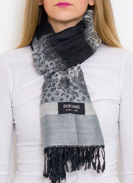 Women's scarf Due Linee - -