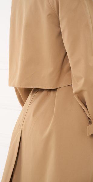 Dámsky trenčkot kabát béžový -